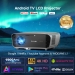 A9G FULL HD/4K LED projektor, WiFi 6 HDR10 ANDROID LED TV Dolby Audio zvuk